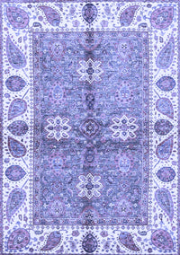 Oriental Blue Traditional Rug, abs3205blu