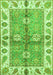 Oriental Green Traditional Rug, abs3205grn