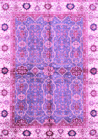 Oriental Purple Traditional Rug, abs3206pur