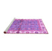 Sideview of Machine Washable Oriental Purple Traditional Area Rugs, wshabs3206pur