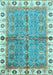 Oriental Light Blue Traditional Rug, abs3206lblu