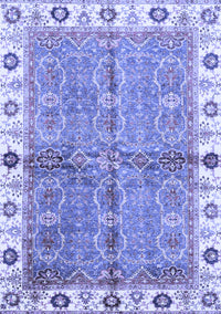 Oriental Blue Traditional Rug, abs3206blu