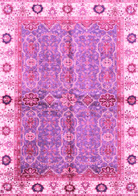 Oriental Pink Traditional Rug, abs3206pnk