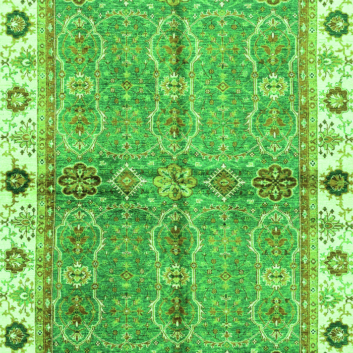 Oriental Green Traditional Rug, abs3206grn