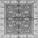 Square Oriental Gray Traditional Rug, abs3207gry