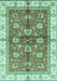 Oriental Turquoise Traditional Rug, abs3207turq