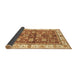 Sideview of Oriental Brown Traditional Rug, abs3207brn