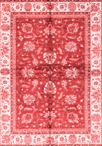 Oriental Red Traditional Rug, abs3207red