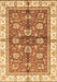 Machine Washable Oriental Brown Traditional Rug, wshabs3207brn