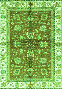 Oriental Green Traditional Rug, abs3207grn