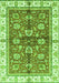 Oriental Green Traditional Rug, abs3207grn