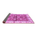 Sideview of Oriental Purple Traditional Rug, abs3207pur