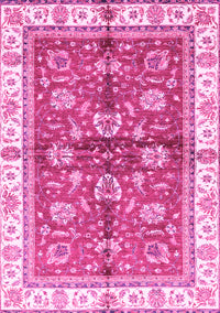 Oriental Pink Traditional Rug, abs3207pnk