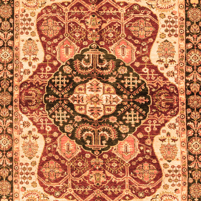 Persian Orange Traditional Rug, abs3208org