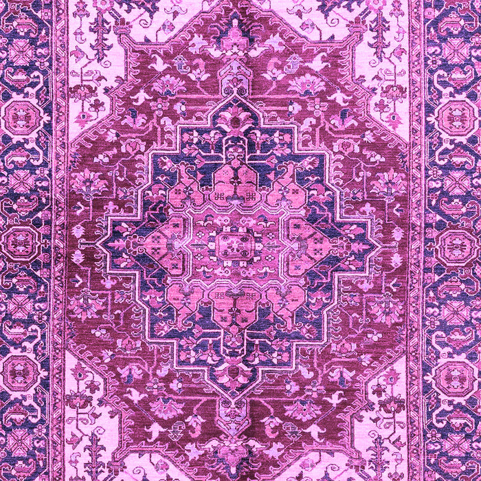 Machine Washable Persian Purple Traditional Area Rugs, wshabs3209pur