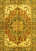 Machine Washable Persian Yellow Traditional Rug, wshabs3209yw