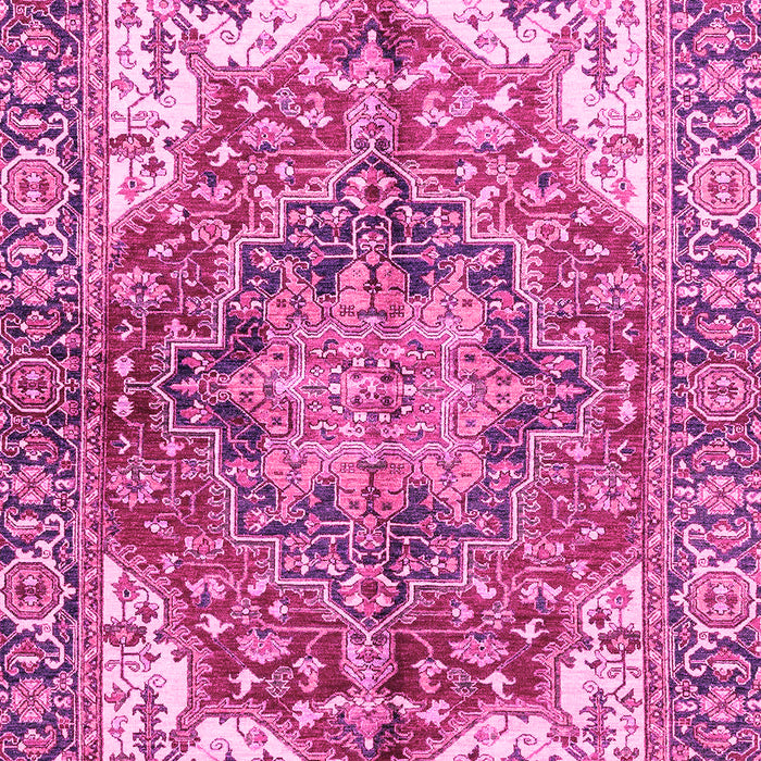 Machine Washable Persian Pink Traditional Rug, wshabs3209pnk