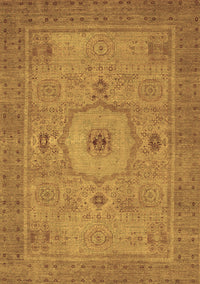 Abstract Brown Modern Rug, abs320brn