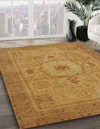 Abstract Sedona Brown Modern Rug, abs320