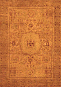 Abstract Orange Modern Rug, abs320org