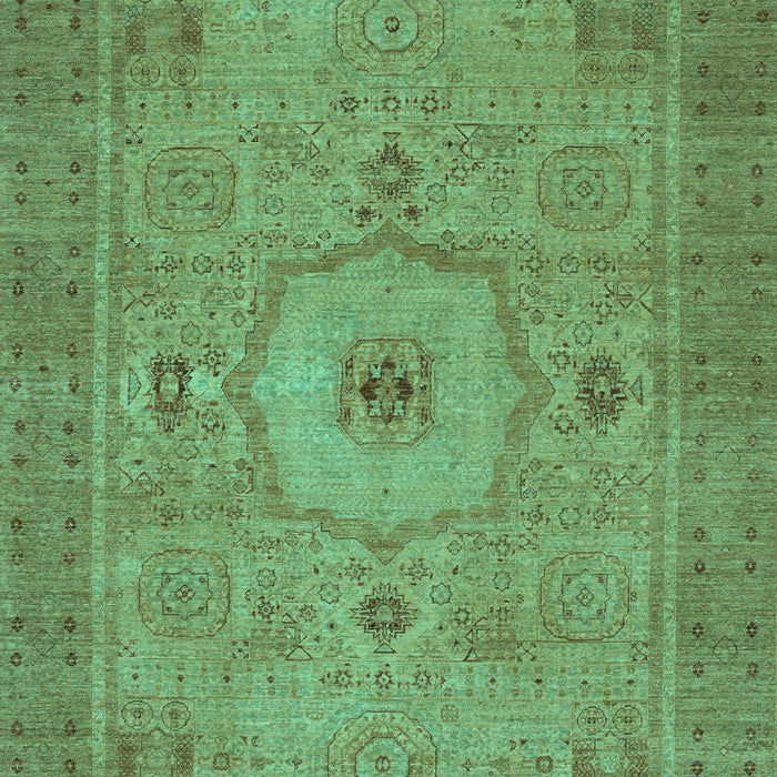 Abstract Turquoise Modern Rug, abs320turq