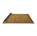 Sideview of Abstract Brown Modern Rug, abs320brn