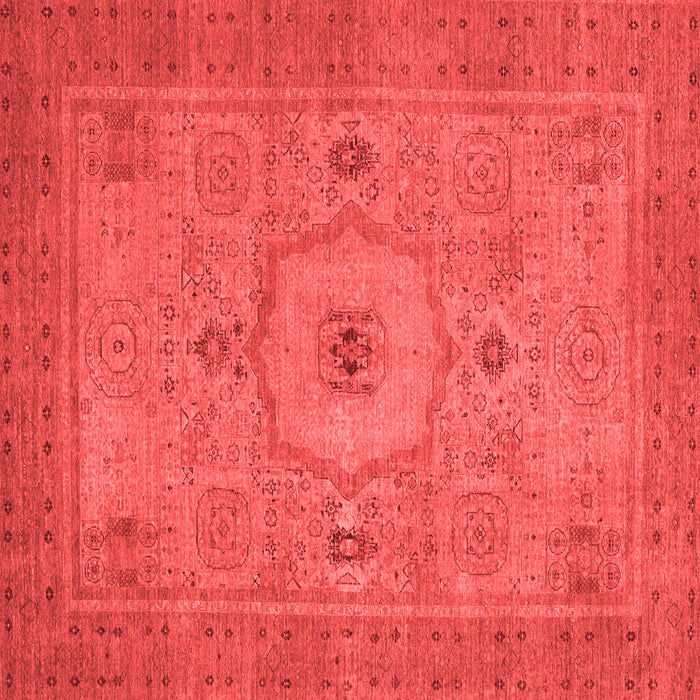 Abstract Red Modern Rug, abs320red
