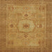 Square Abstract Sedona Brown Modern Rug, abs320