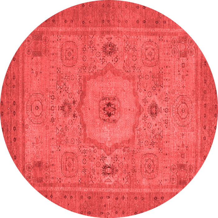 Abstract Red Modern Rug, abs320red