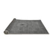 Sideview of Abstract Gray Modern Rug, abs320gry