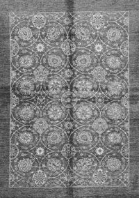 Abstract Gray Modern Rug, abs3211gry