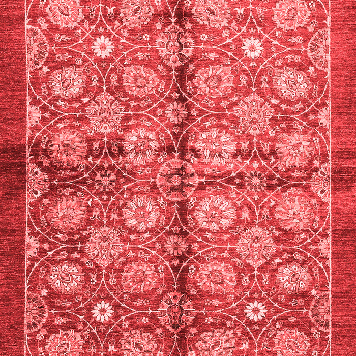 Machine Washable Abstract Red Modern Rug, wshabs3211red
