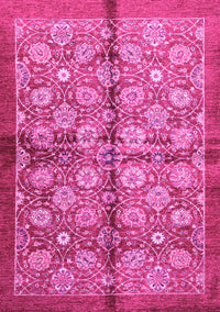 Abstract Pink Modern Rug, abs3211pnk