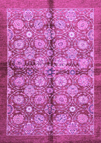 Abstract Purple Modern Rug, abs3211pur