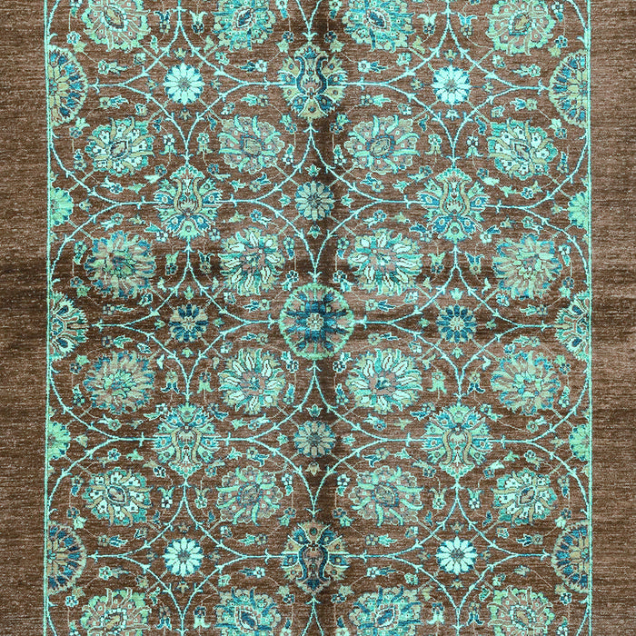 Machine Washable Abstract Light Blue Modern Rug, wshabs3211lblu