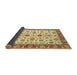 Sideview of Abstract Red Oriental Rug, abs3212