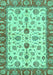 Oriental Turquoise Traditional Rug, abs3212turq