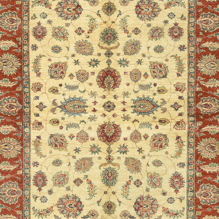 Machine Washable Abstract Red Rug, wshabs3212