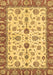 Machine Washable Oriental Brown Traditional Rug, wshabs3212brn