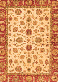 Oriental Orange Traditional Rug, abs3212org