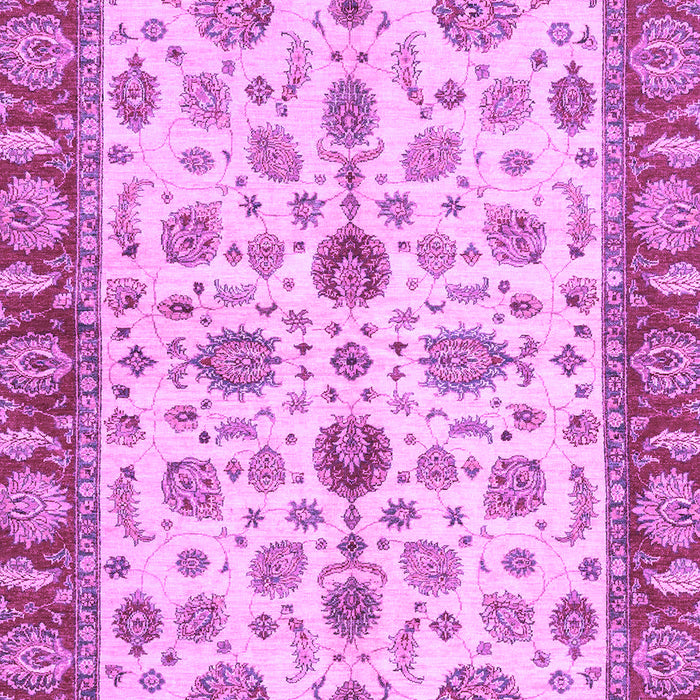 Machine Washable Oriental Purple Traditional Area Rugs, wshabs3212pur