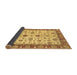 Sideview of Oriental Brown Traditional Rug, abs3212brn