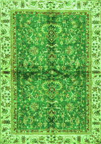 Oriental Green Traditional Rug, abs3213grn