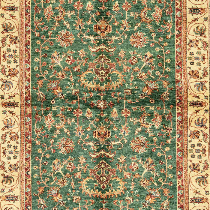 Machine Washable Abstract Saddle Brown Rug, wshabs3213