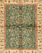 Abstract Saddle Brown Oriental Rug, abs3213