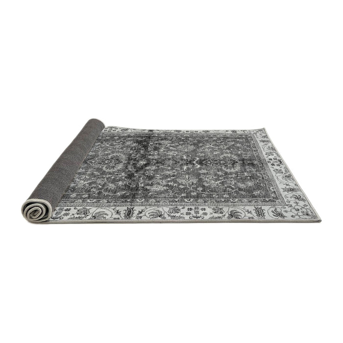 Sideview of Oriental Gray Traditional Rug, abs3213gry