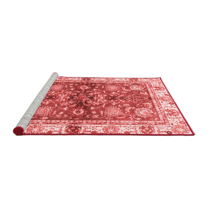Modern Red Washable Rugs