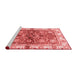 Modern Red Washable Rugs