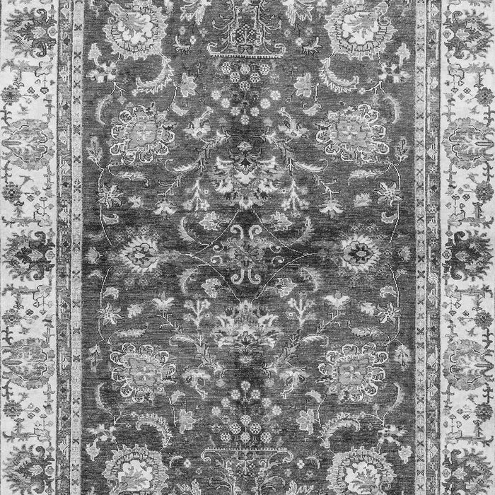 Machine Washable Oriental Gray Modern Rug, wshabs3214gry