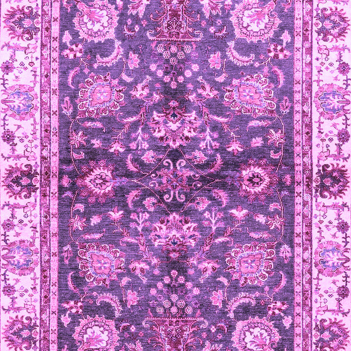 Machine Washable Oriental Purple Modern Area Rugs, wshabs3214pur